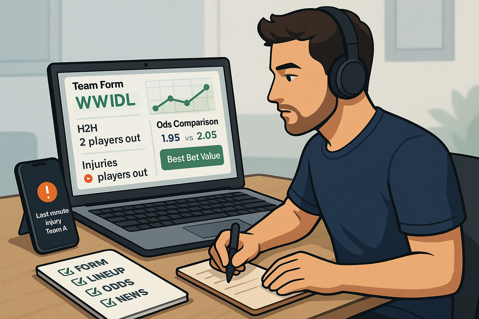 How to analyze a match before placing a bet